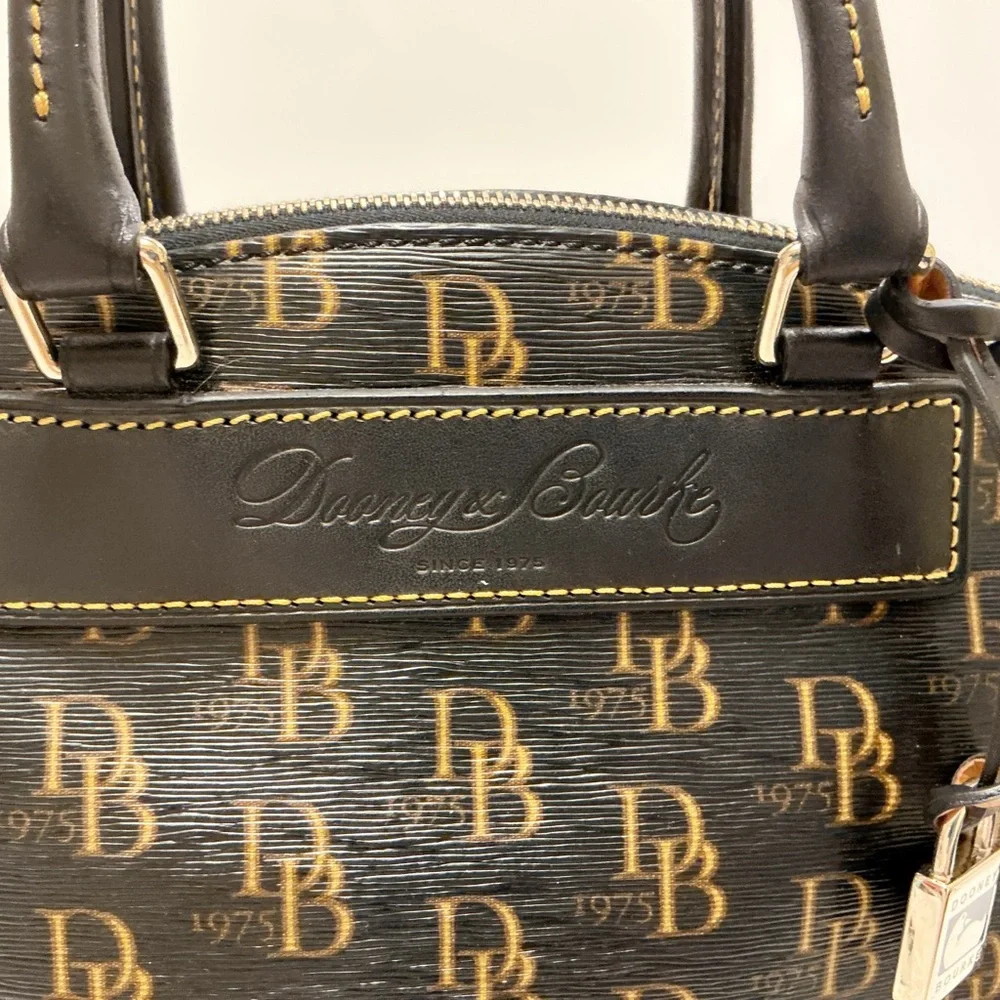 Dooney & Bourke 1975 Signature Vanessa Tote, Original COA, Dust Bag Vintage NWT - Picture 10 of 16